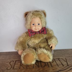 Anne Geddes Vintage Baby Bear Doll